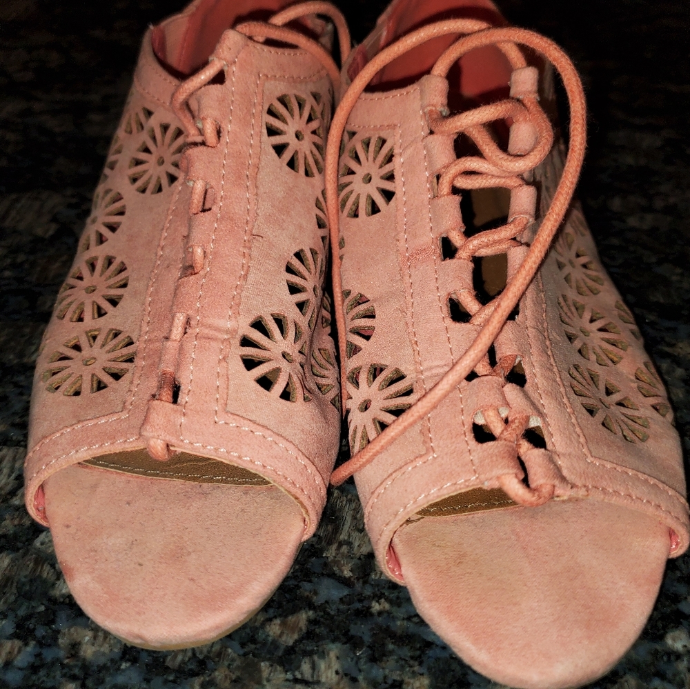 Pink (salmon) shoes